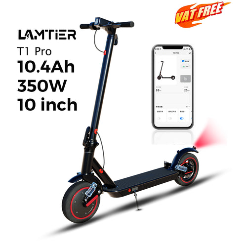Lamtier T1 Pro Foldable Electric Scooter 11'' tire | 350W | 25KM/H | Bluetooth APP