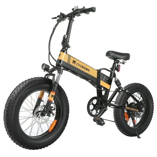 CYCROWN Knight 20 Folding Electric Bike 750W Peak Motor 48V 12.5Ah Battery