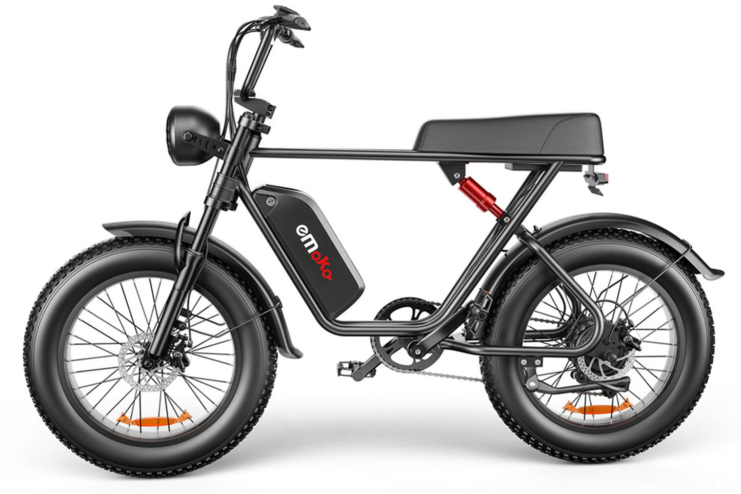 Emoko C91 Fat Trie Electric Bike 1000w powerful motor retro style ebike for adults