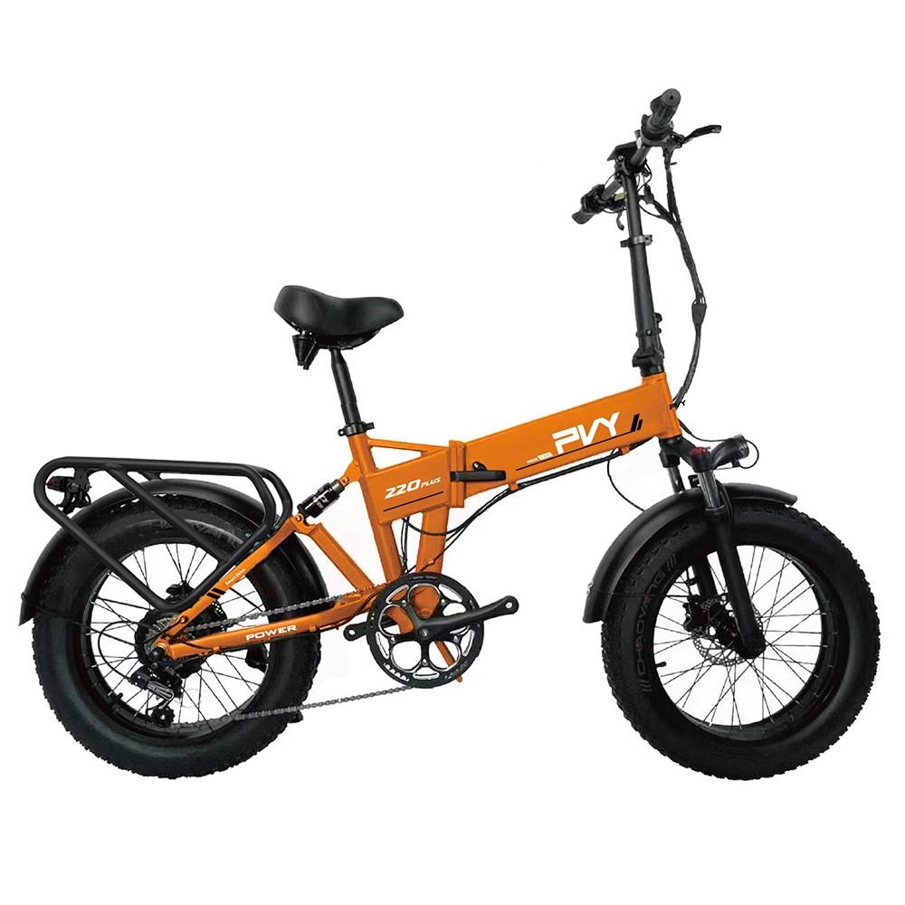 PVY Z20 Plus Fat Tire Electric Folding Bike 1000W Motor Combo