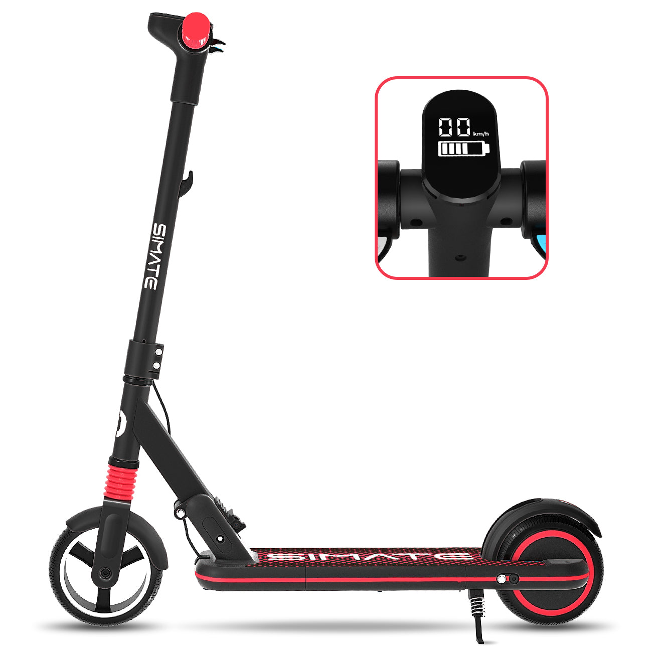 SIMATE S3 Kid's Foldable Electric Scooter Combo