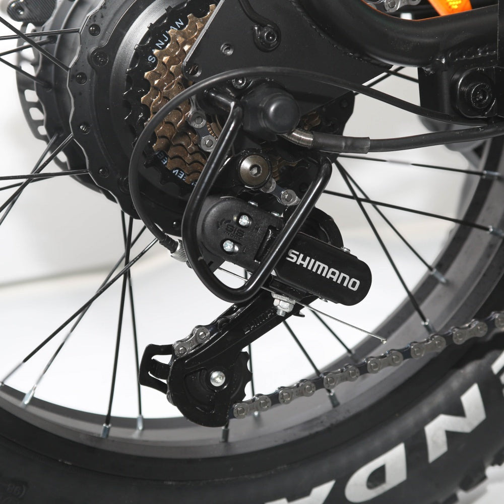 EMOKO C93 20 Fat Tire Electric Off-Road Bike 1000w Motor 48V 20Ah Battery