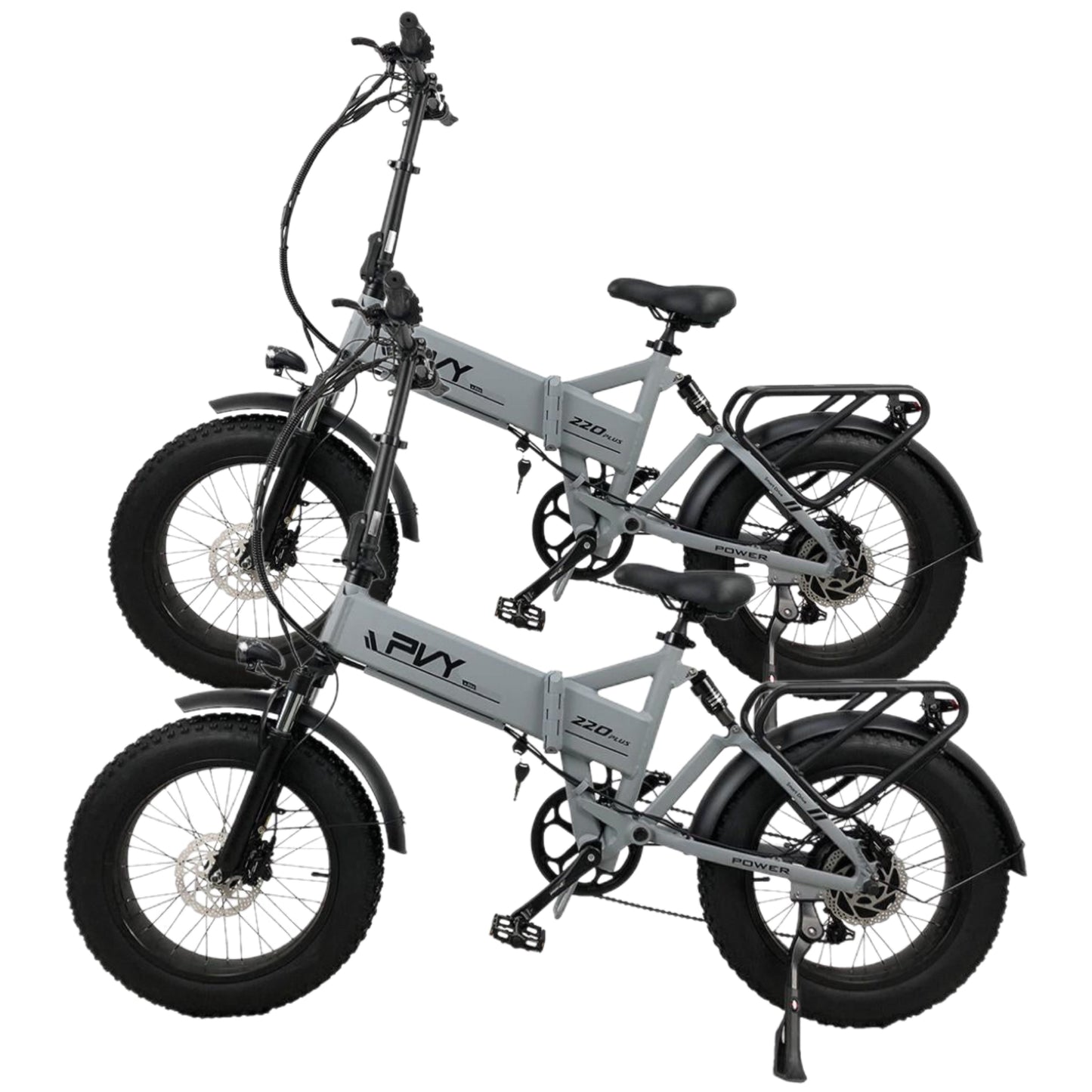 PVY Z20 Plus Fat Tire Electric Folding Bike 1000W Motor Combo