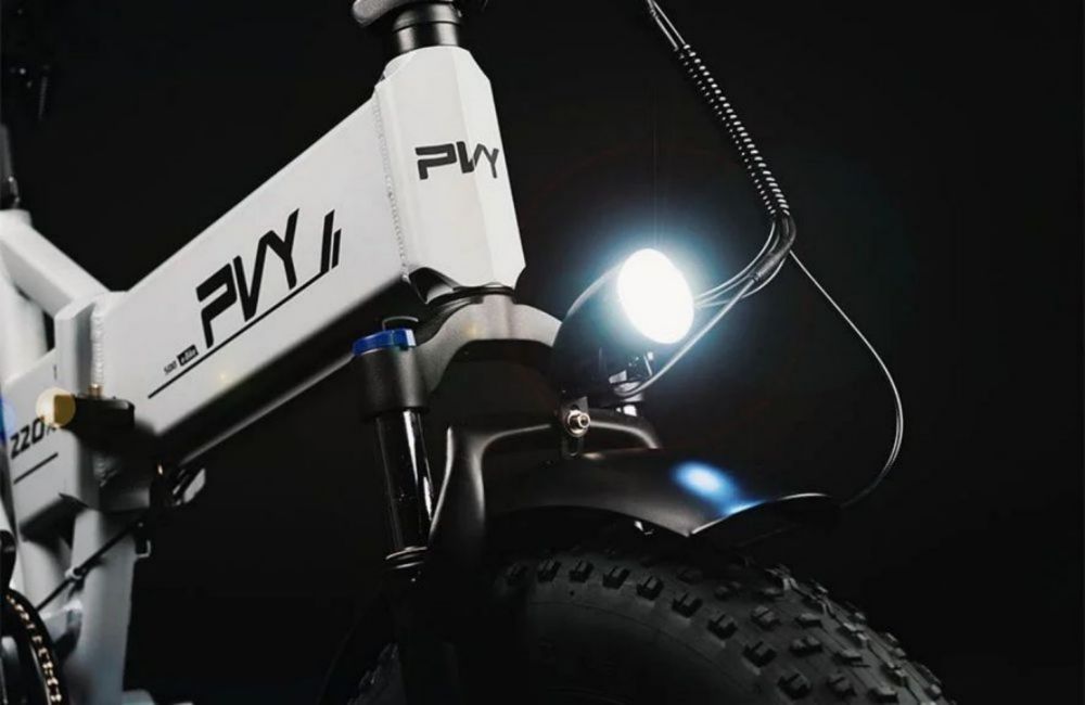 PVY Z20 Plus Fat Tire Electric Folding Bike 1000W Motor Combo