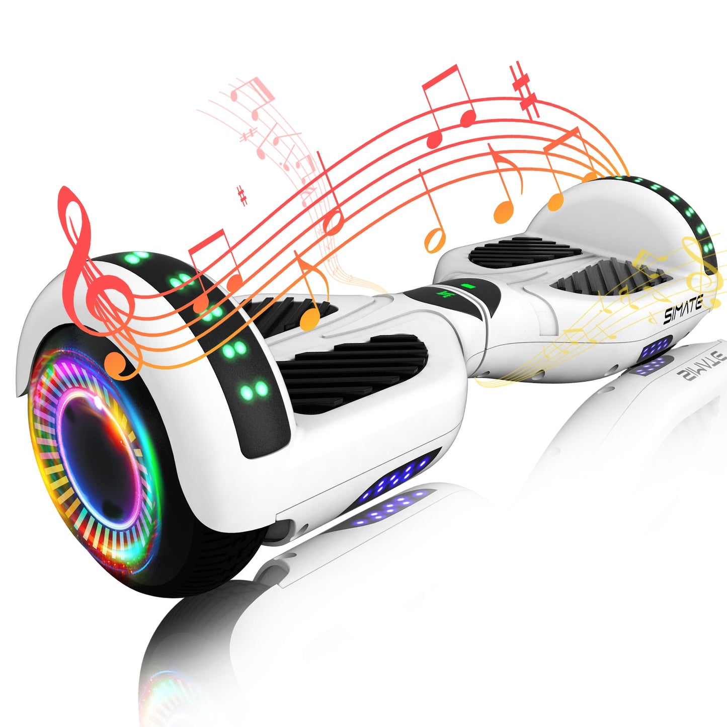 SIMATE Apato P6 6.5 Kids Bluetooth Hoverboard 500W Motor 36V 2.0Ah Battery