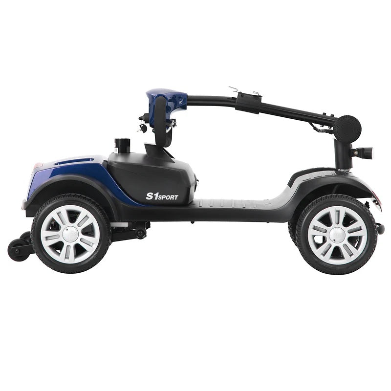 SWEETRICH S1 SPORT 9″ 4 Wheel Electric Mobility Scooter | 300W . 24V 12Ah