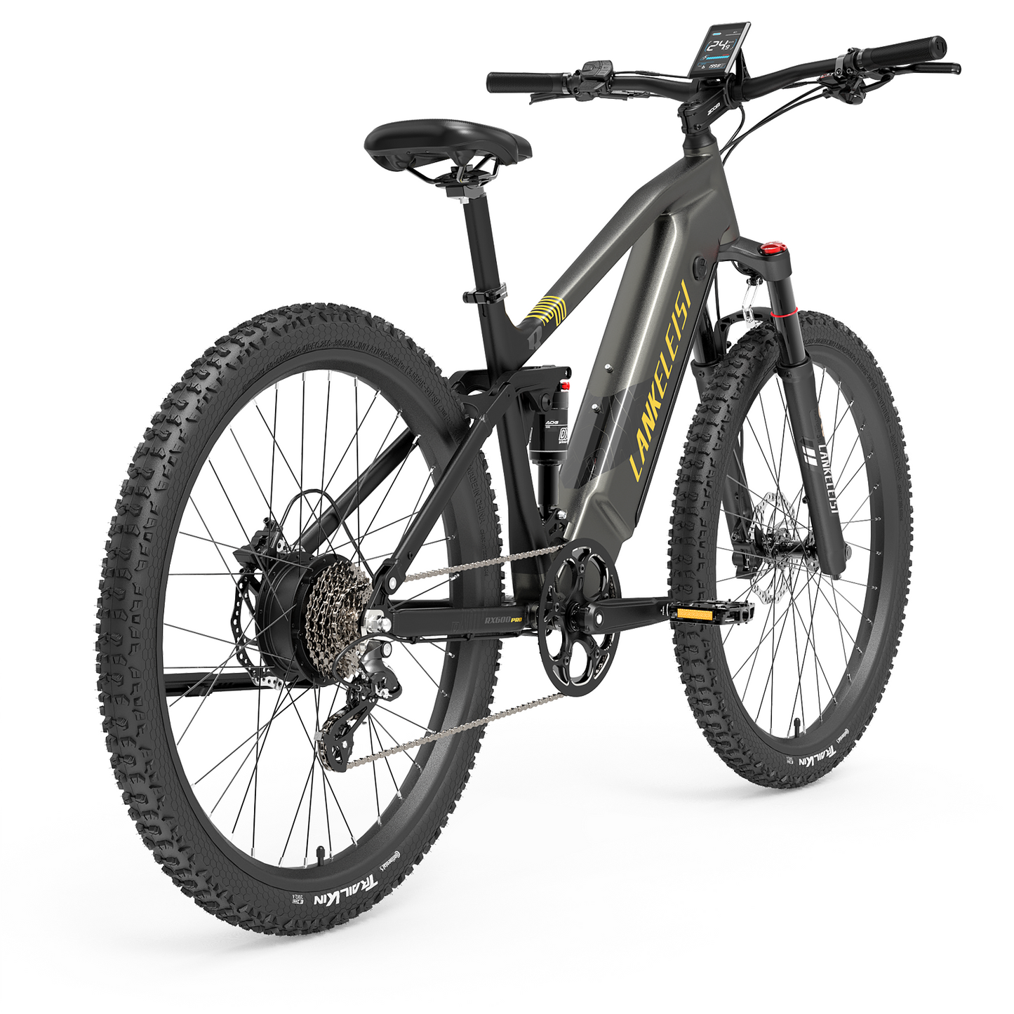LANKELEISI RX600 Pro 29 inches Full suspension electric mountain bike