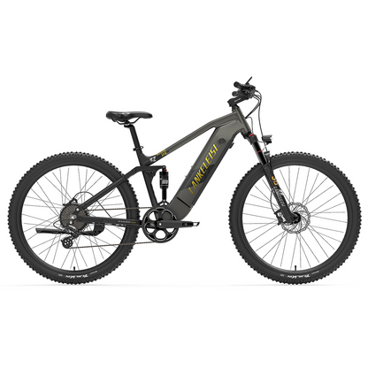 LANKELEISI RX600 Pro 29 inches Full suspension electric mountain bike