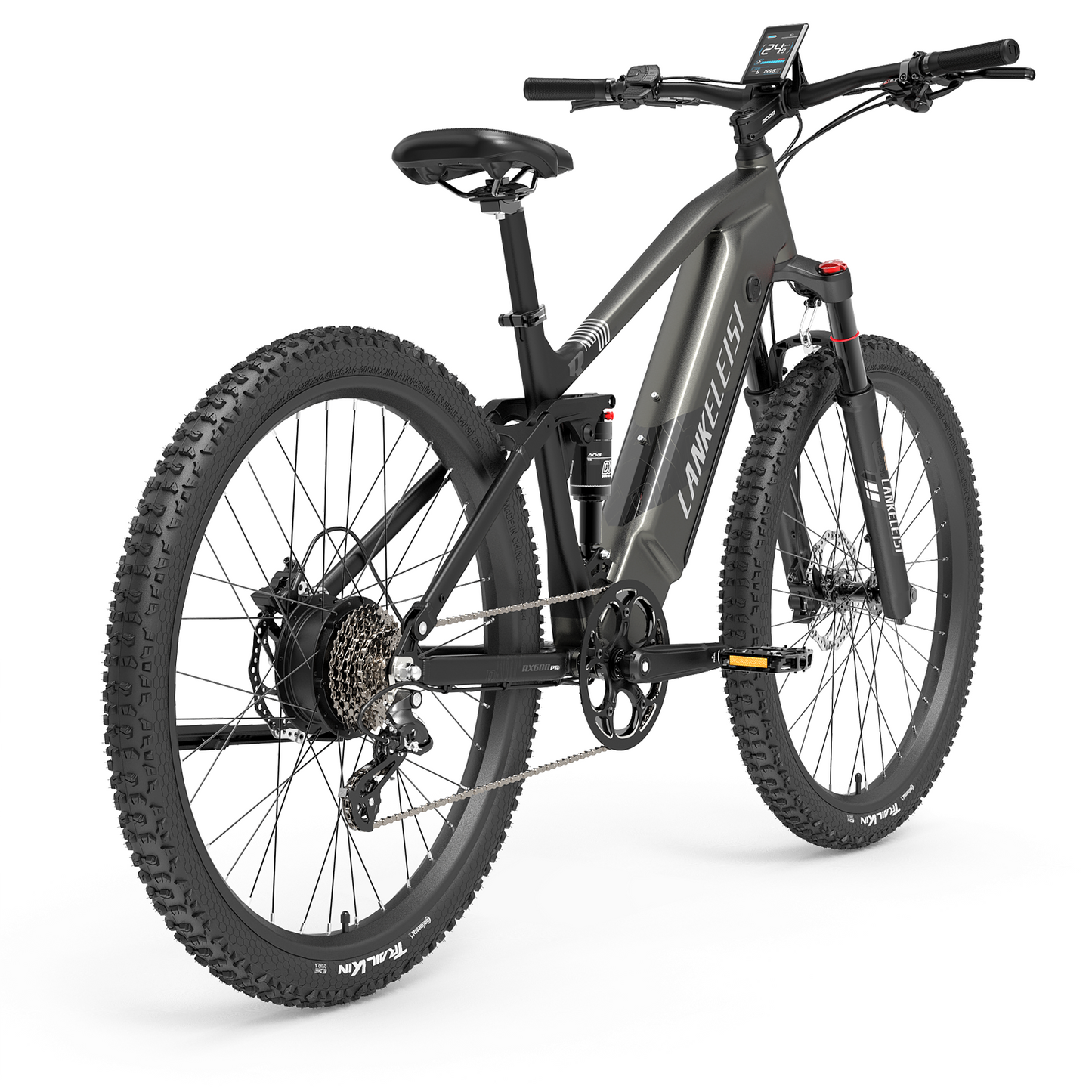 LANKELEISI RX600 Pro 29 inches Full suspension electric mountain bike