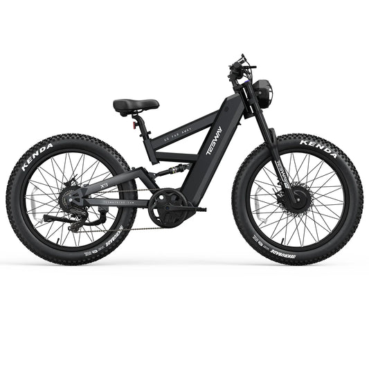 TESWAY X9 AWD - 4000W Dual Motors Electric Mountain Bike