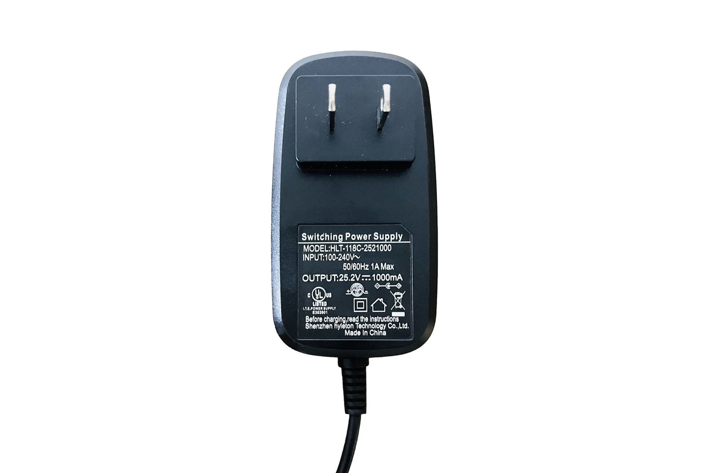 Emoko Electric Scooter 25V Charger for A43