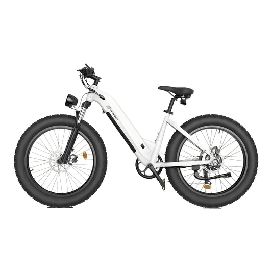 CYCROWN Verve 26 Step-Thru Fat Tire City Cruiser Electric Bike 1000W Motor 48V 15.6Ah Battery