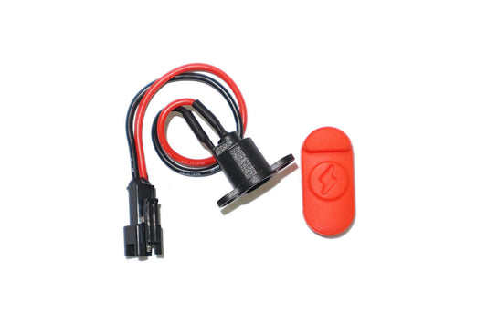 Emoko Electric Scooter Battery Charger Port