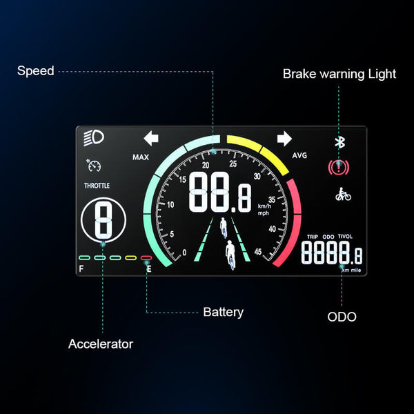 EMOKO C99 20 Retro Electric Bike 250W Motor 48V 20Ah Battery