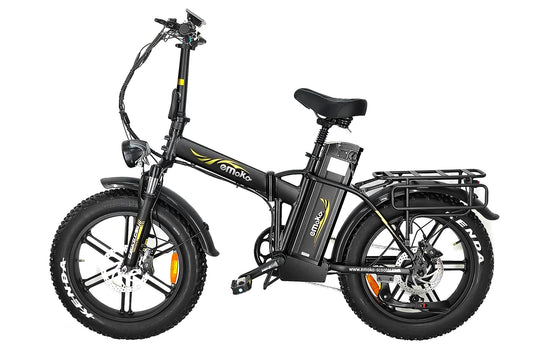 Emoko C94 Cargo Food Delivery ebike 150-200KM Long Range 48V 20*4 Inch Fat Tire Electric Bicycle