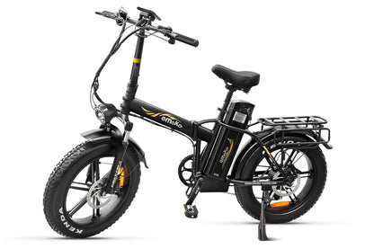Emoko C94 Cargo Food Delivery ebike 150-200KM Long Range 48V 20*4 Inch Fat Tire Electric Bicycle