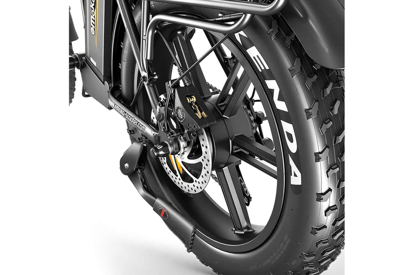 Emoko C94 Cargo Food Delivery ebike 150-200KM Long Range 48V 20*4 Inch Fat Tire Electric Bicycle