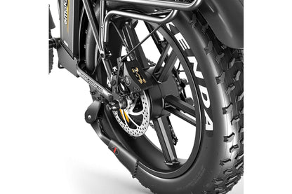 Emoko C94 Cargo Food Delivery ebike 150-200KM Long Range 48V 20*4 Inch Fat Tire Electric Bicycle