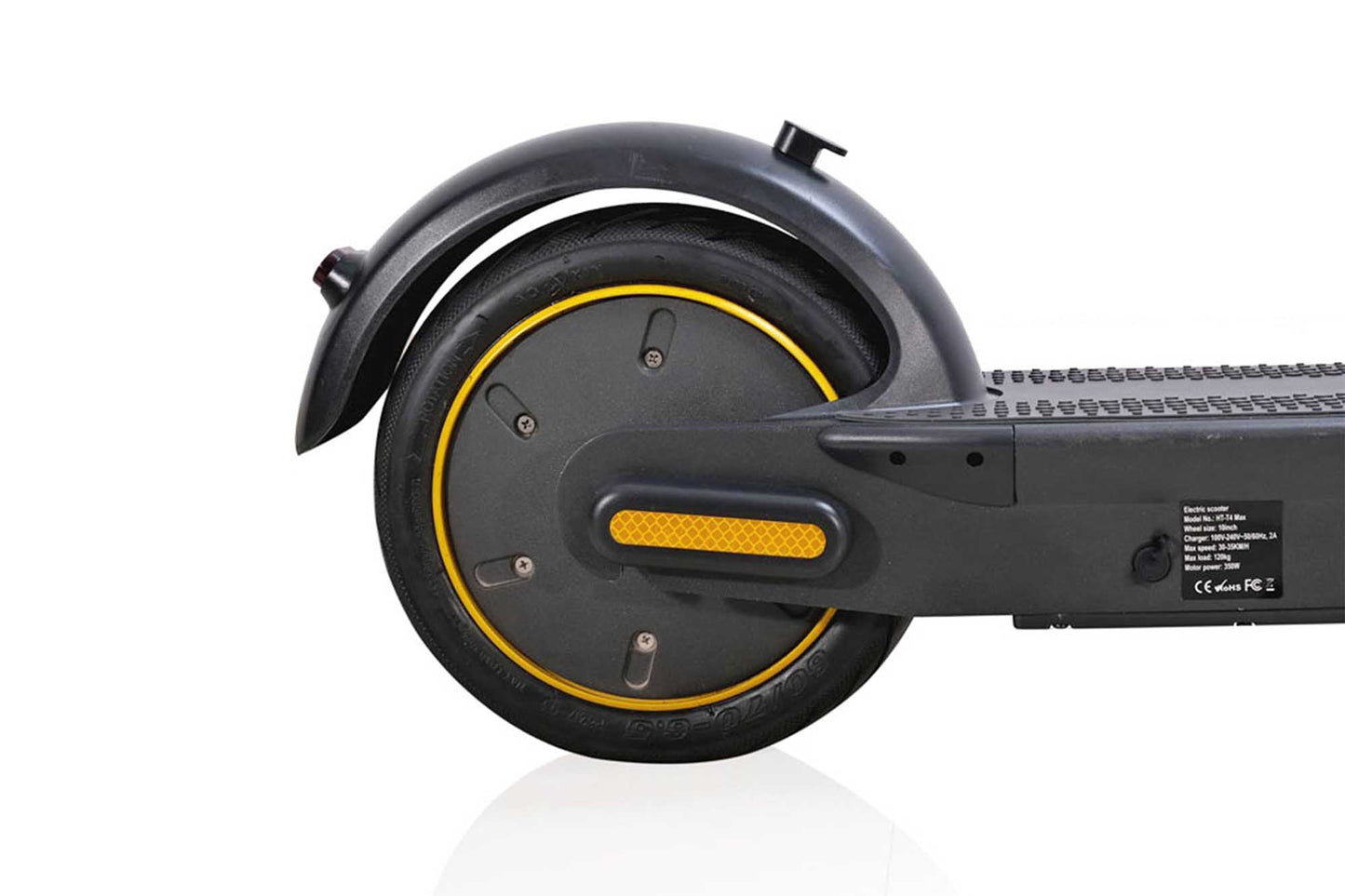 Emoko HT-T4 MAX 10 inch Electric Scooter 500W Moter MAX 33km/h. inside honeycomb tyre