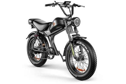 Emoko C93 48V Fast Moped-style Ebike Fat Tire 1000w Motor for adults
