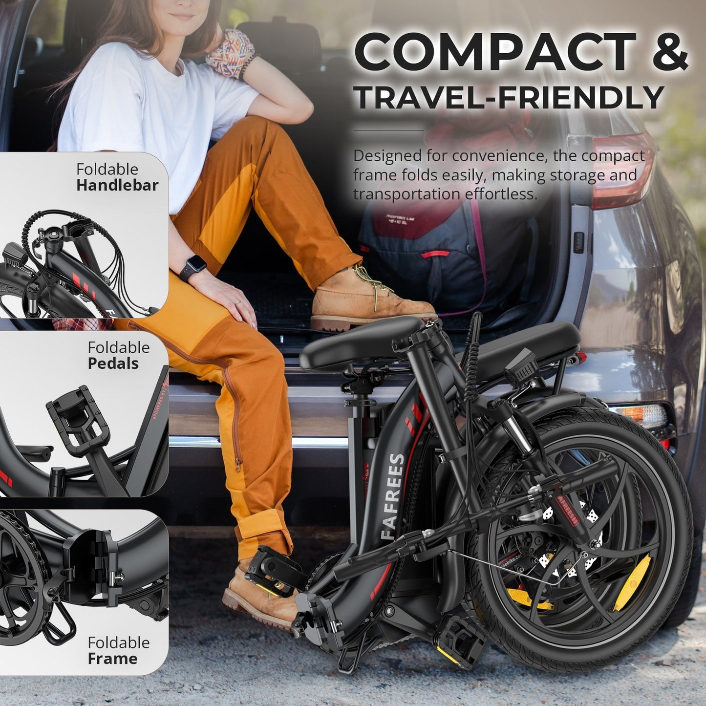 [EU] FAFREES F20+ Foldable 20 Fat-tire E-Bike