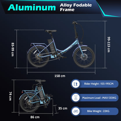 [EU]FAFREES F20 Lasting Folding City Ebike