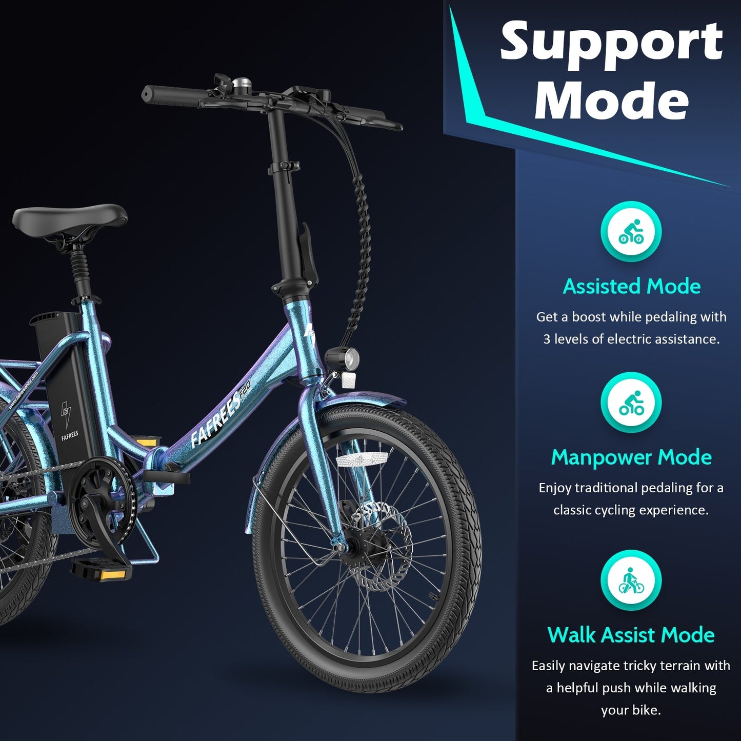 [EU]FAFREES F20 Lasting Folding City Ebike