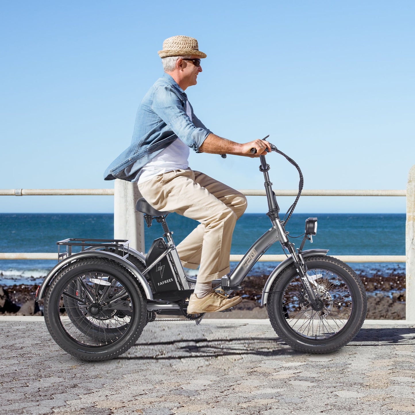 [EU] FAFREES F20 MATE Foldable Fat Tire Electric Tricycle