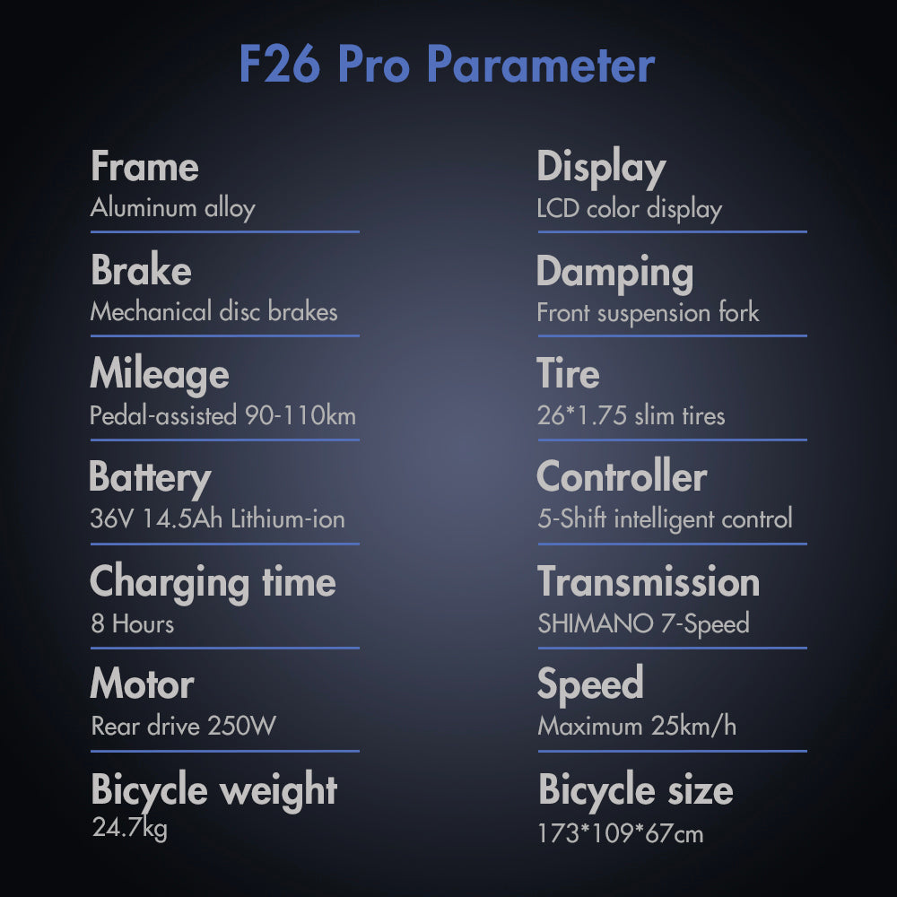 [EU]FAFREES F26 Pro City Electric Bike