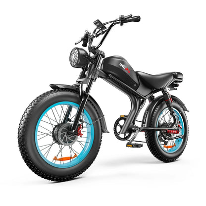 EMOKO C93 20 Fat Tire Electric Off-Road Bike 2*1000W Dual Motor 48V 20Ah/23Ah Battery