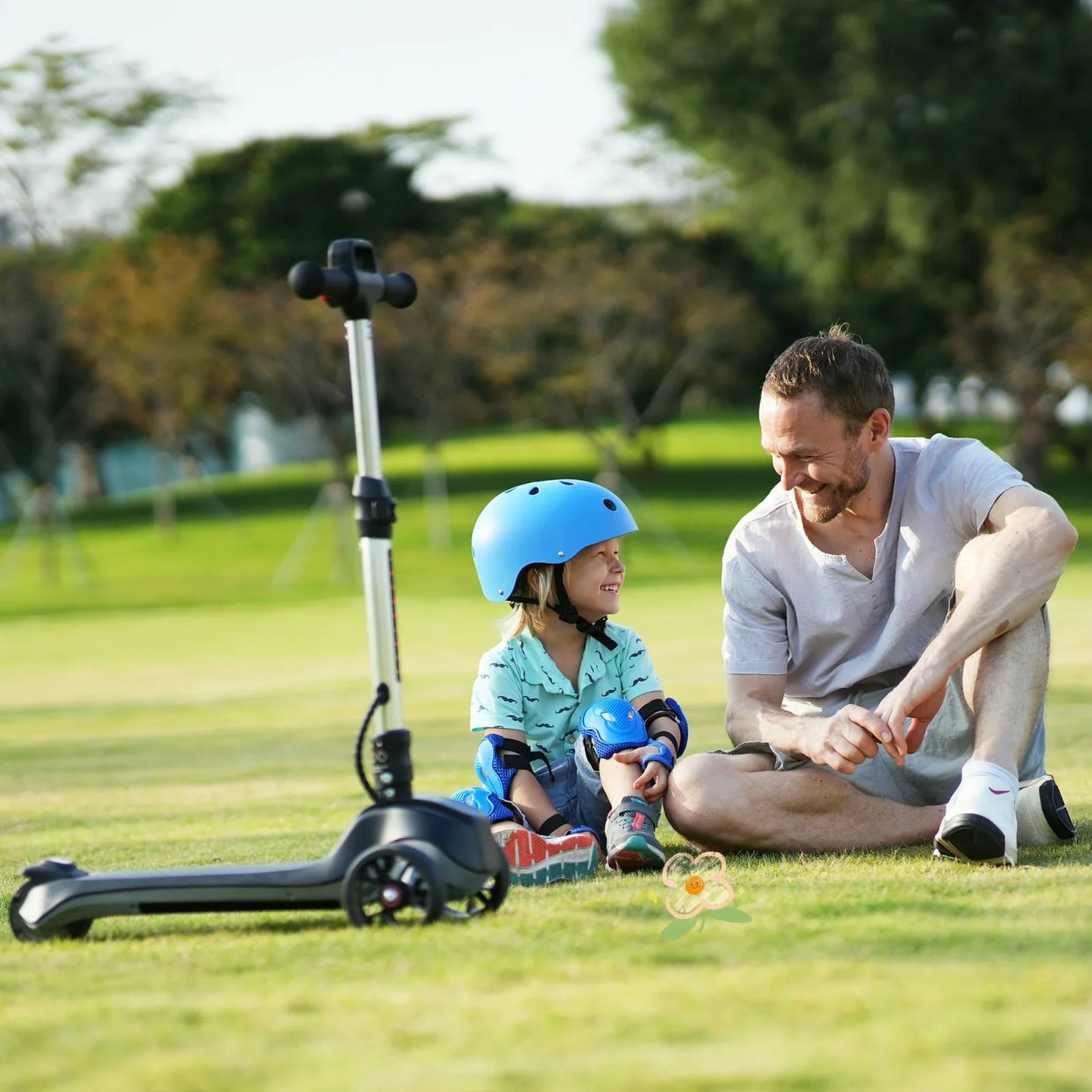 ISCOOTER IK2 3-Wheel Electric Scooter For Kids 70W Motor 18V 2Ah Battery