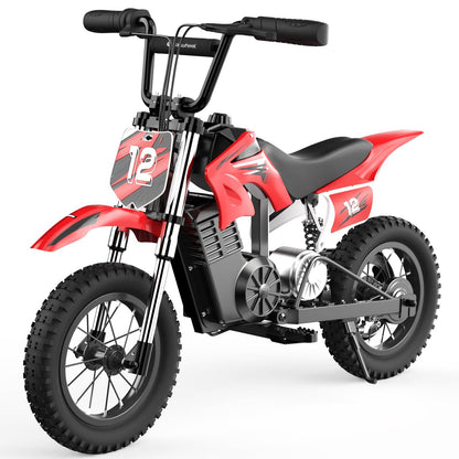 ISINWHEEL A12 12 Electric Dirt Motorbike For Kids 350W Motor 36V 5.2Ah Battery
