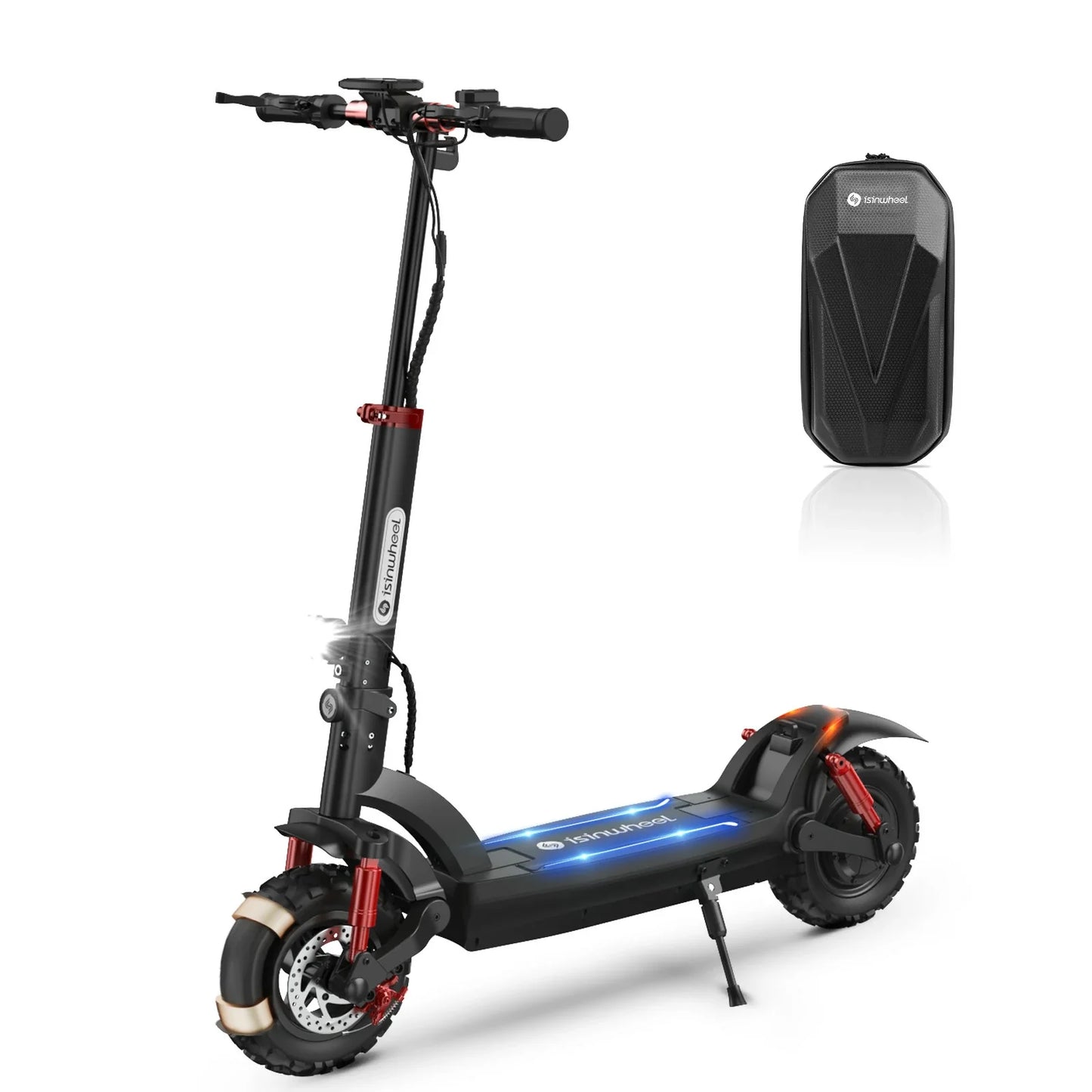 ISINWHEEL GT2 11 Folding Off-Road Electric Scooter 800W Motor 48V 15Ah Battery