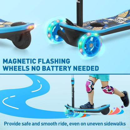 ISINWHEEL Mini Pro Kids 3 Wheel Electric Scooter 60W Motor 12.8-14.6V 5Ah Battery (2 IN 1 Design)