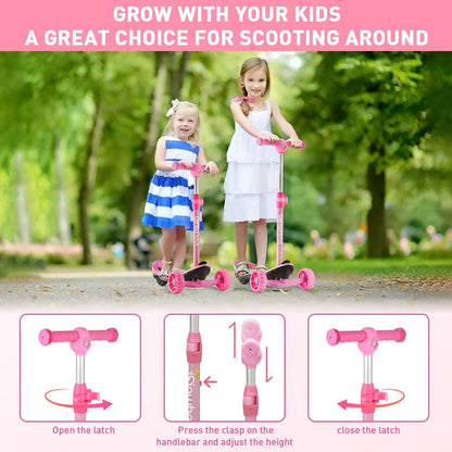 ISINWHEEL Mini Pro Kids 3 Wheel Electric Scooter 60W Motor 12.8-14.6V 5Ah Battery (2 IN 1 Design)