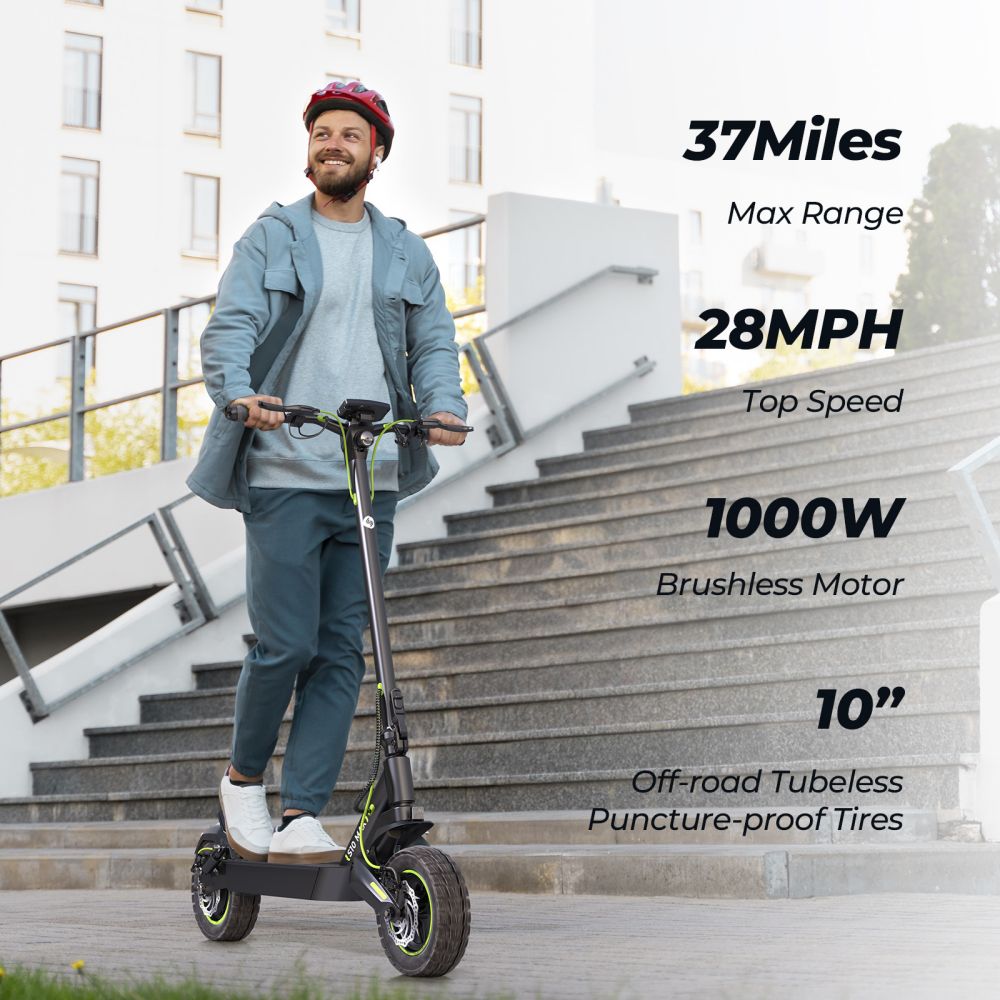 ISINWHEEL S10 Max 10 Commuting Electric Scooter 1000W Motor 54.6V 15Ah Battery