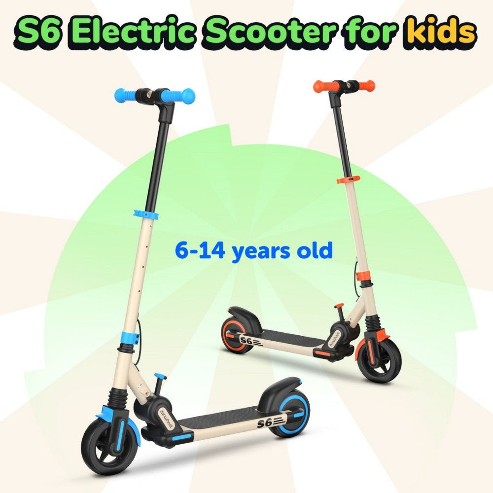 ISINWHEEL S6 6.5 Kids Foldable Electric Scooter 150W Motor 21.6V 5Ah Battery