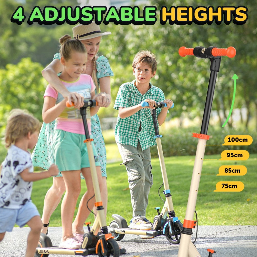 ISINWHEEL S6 6.5 Kids Foldable Electric Scooter 150W Motor 21.6V 5Ah Battery