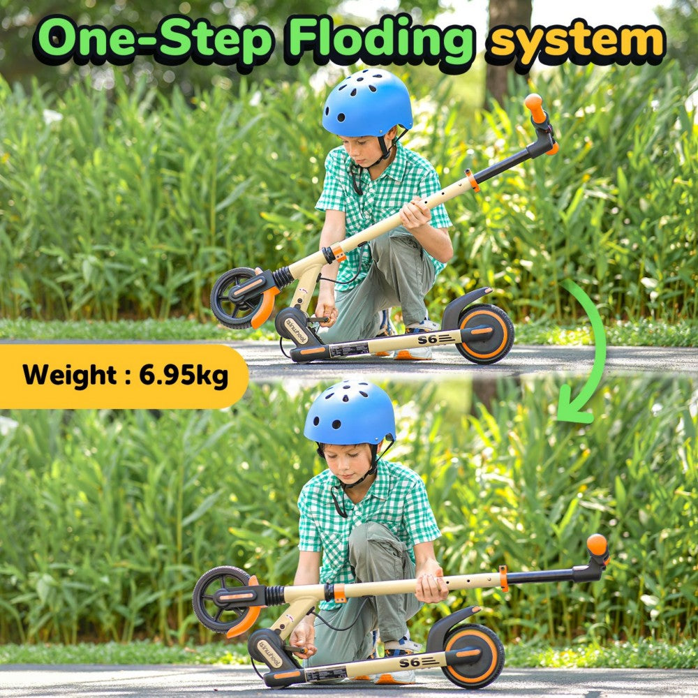 ISINWHEEL S6 6.5 Kids Foldable Electric Scooter 150W Motor 21.6V 5Ah Battery