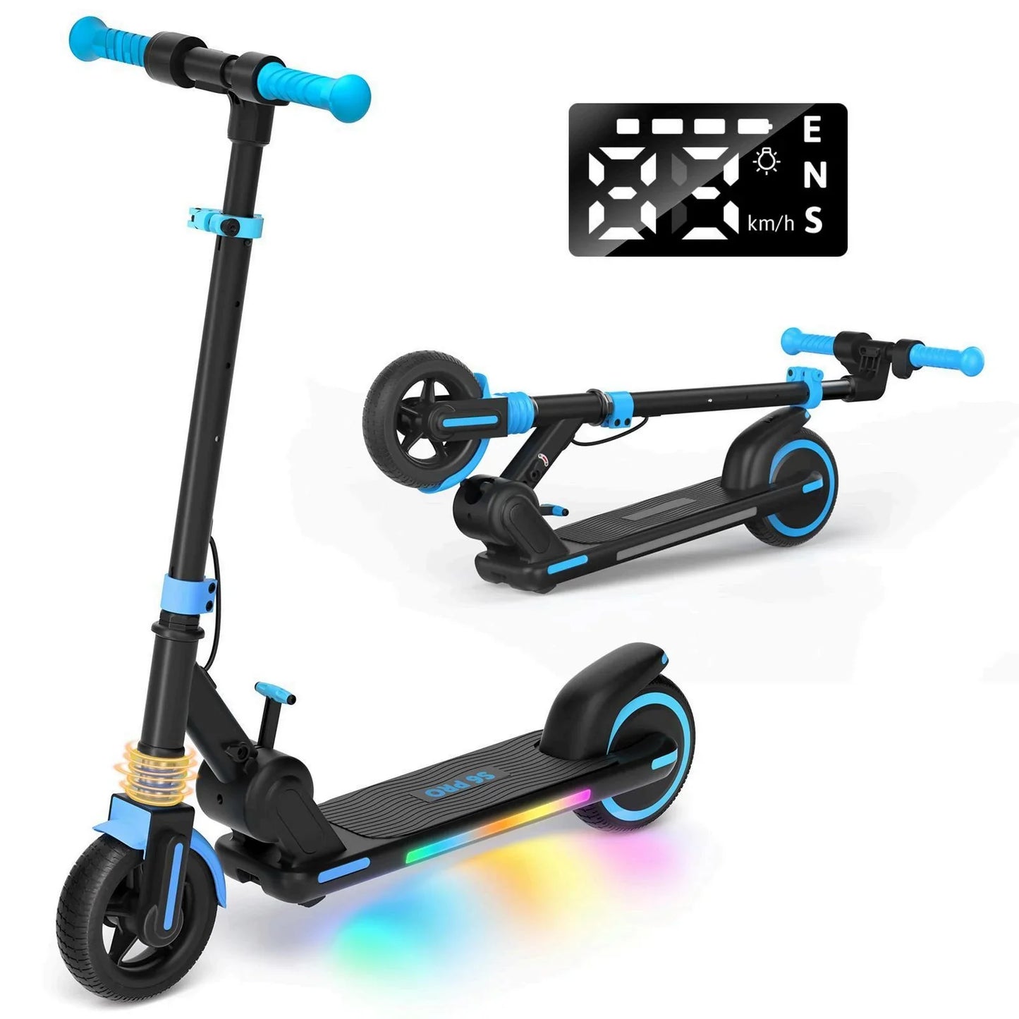 ISINWHEEL S6 Pro 6.5 Kids Foldable Electric Scooter 150W Motor 21.6V 5Ah Battery