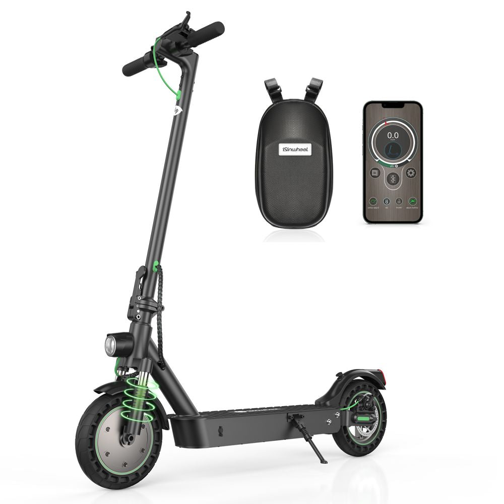 ISINWHEEL S9 Max 10 Folding Commuting Electric Scooter 500W Motor 42V 10Ah Battery