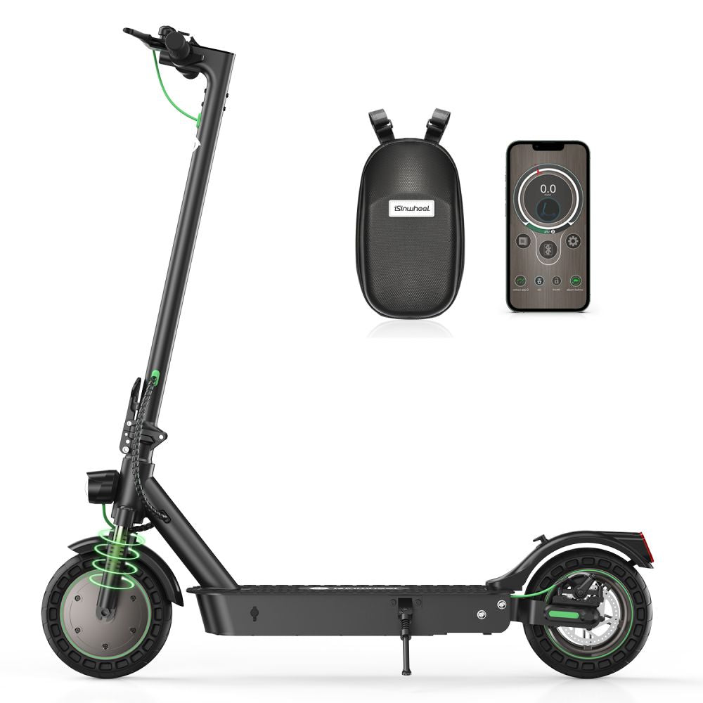 ISINWHEEL S9 Max 10 Folding Commuting Electric Scooter 500W Motor 42V 10Ah Battery
