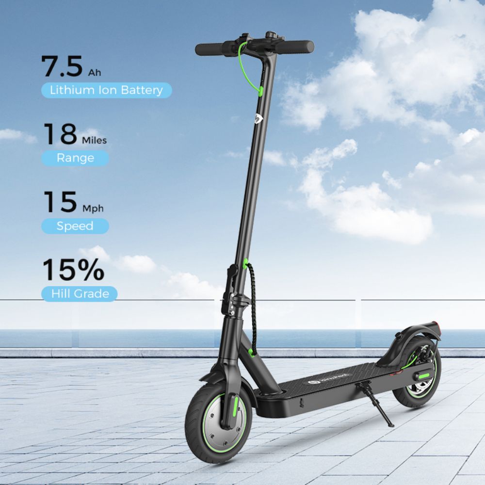 ISINWHEEL S9 Pro 8.5 Folding Commuter Electric Scooter 350W Motor 36V 7.5Ah Battery