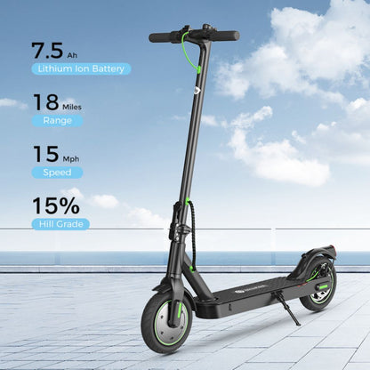 ISINWHEEL S9 Pro 8.5 Folding Commuter Electric Scooter 350W Motor 36V 7.5Ah Battery