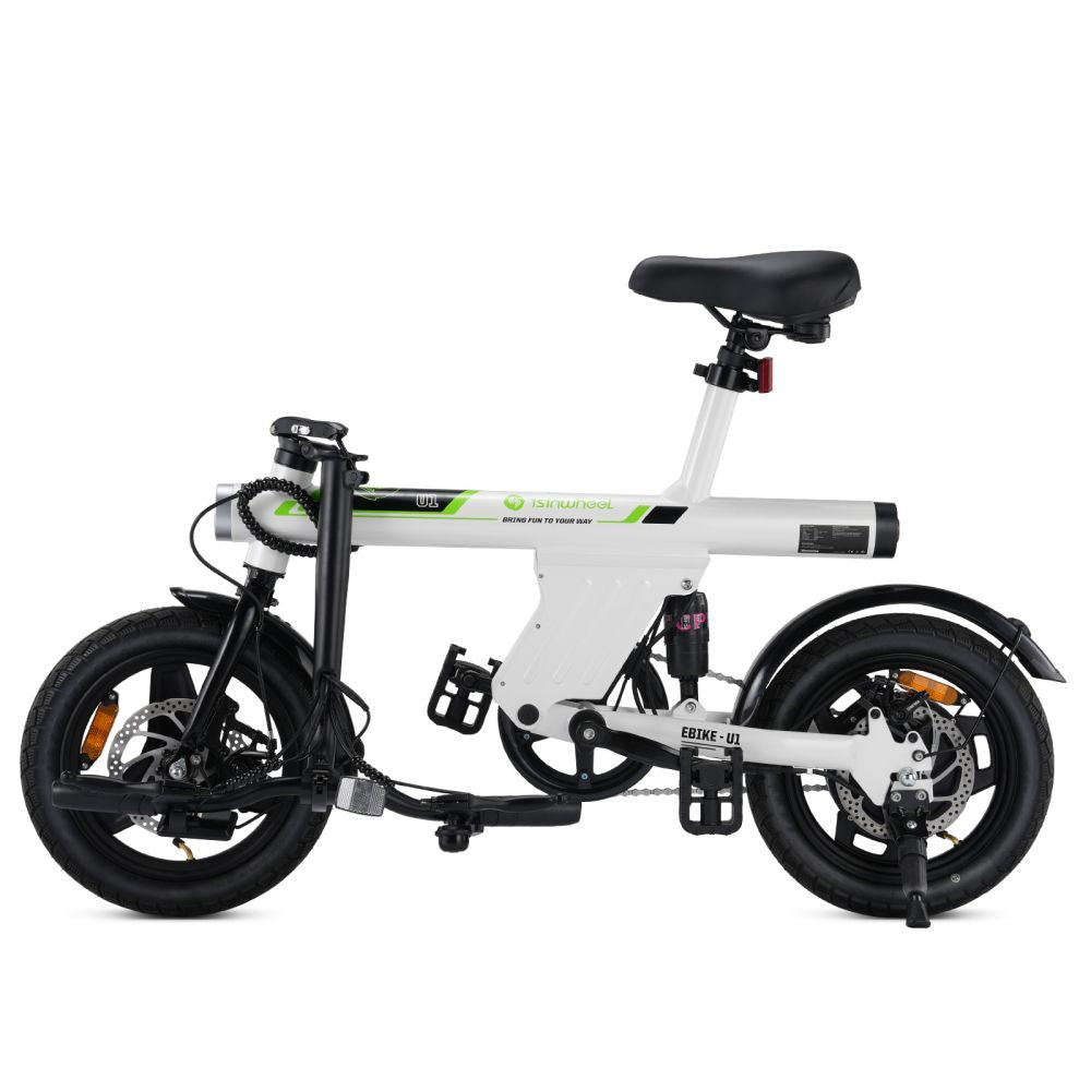 ISINWHEEL U1 14 Folding Electric Bike 500W Motor 36V 7.8Ah Battery