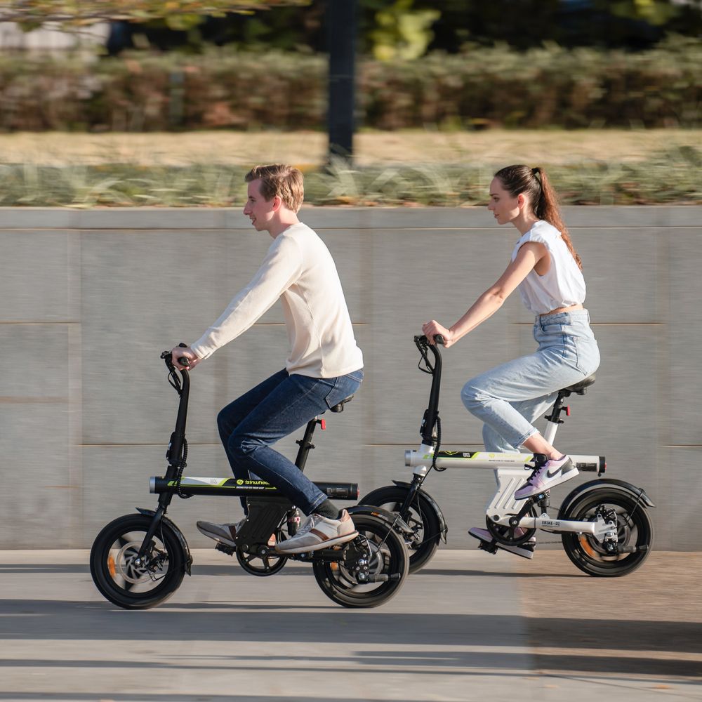 ISINWHEEL U1 14 Folding Electric Bike 500W Motor 36V 7.8Ah Battery