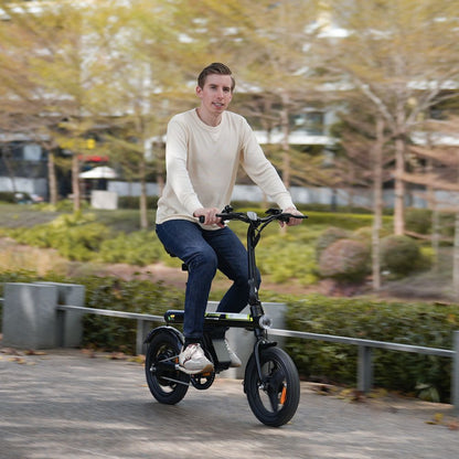 ISINWHEEL U1 14 Folding Electric Bike 500W Motor 36V 7.8Ah Battery