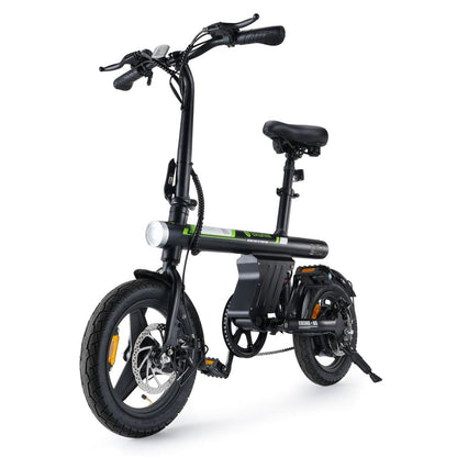ISINWHEEL U1 14 Folding Electric Bike 500W Motor 36V 7.8Ah Battery