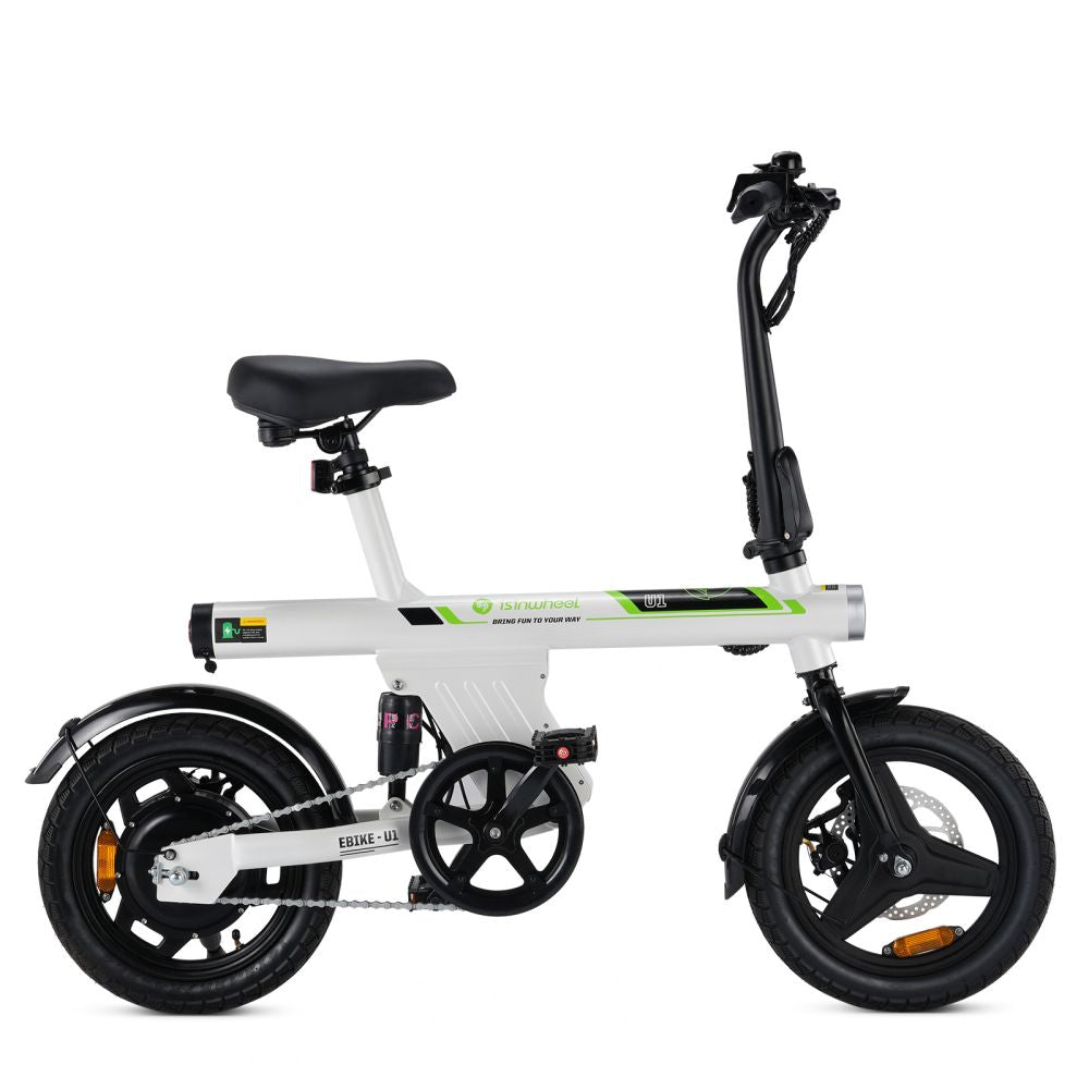 ISINWHEEL U1 14 Folding Electric Bike 500W Motor 36V 7.8Ah Battery