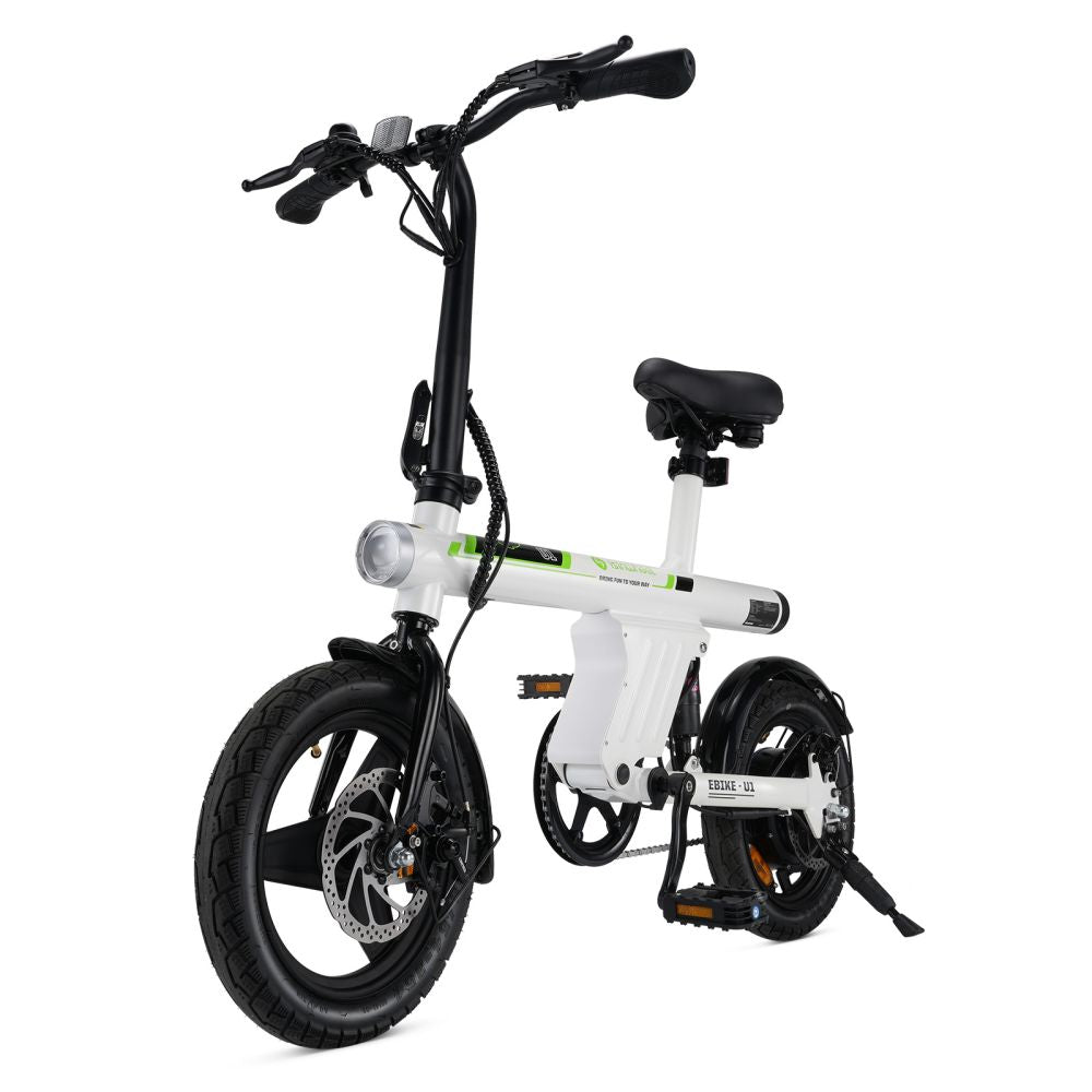ISINWHEEL U1 14 Folding Electric Bike 500W Motor 36V 7.8Ah Battery